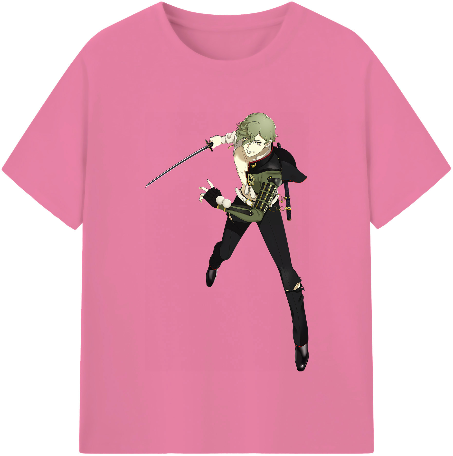 （画像用） 刀剣乱舞 Touken Ranbu 綿100％半袖Tシャツ（フロントプリント）